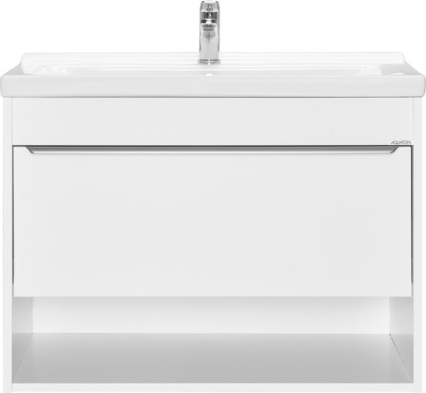 Изображение товара Тумба под умывальник Акватон Хоуп 80 / 1A287301HP2B0 (белый матовый)