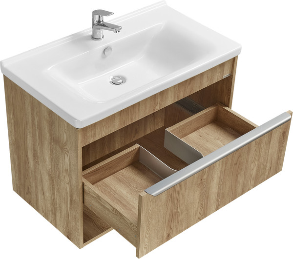 Изображение товара Тумба под умывальник Акватон Хоуп 80 / 1A287301HP6C0 (орех)