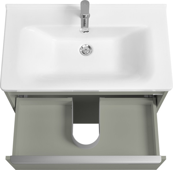 Изображение товара Тумба под умывальник Акватон Хоуп 80 / 1A287301HP9D0 (хаки)