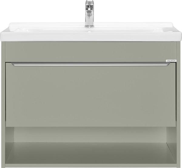 Изображение товара Тумба под умывальник Акватон Хоуп 80 / 1A287301HP9D0 (хаки)