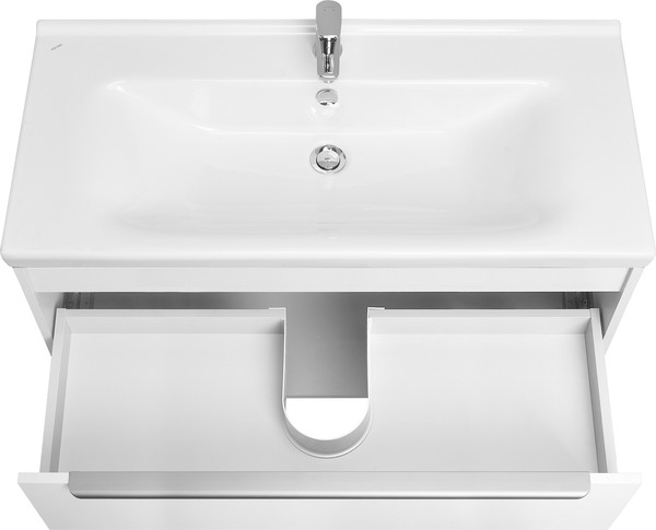 Изображение товара Тумба под умывальник Акватон Хоуп 100 / 1A287401HP2B0 (белый матовый)