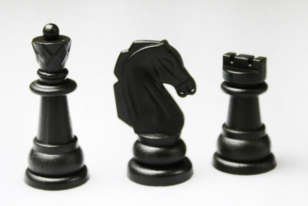 Изображение товара Набор настольных игр Десятое королевство Шашки-Шахматы / 03889 (бежевый/черный)