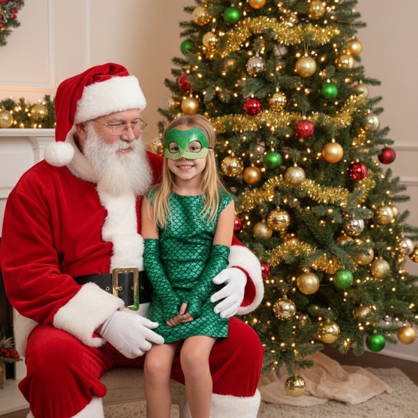 Изображение товара Костюм карнавальный Волшебная маска Платье Сверкающая змейка /10497631 (р.110-116)