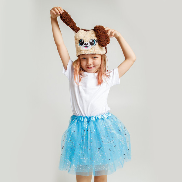 Изображение товара Шляпа карнавальная Волшебная маска Собачка Веселые зверята / 9785797 (р.52-54)