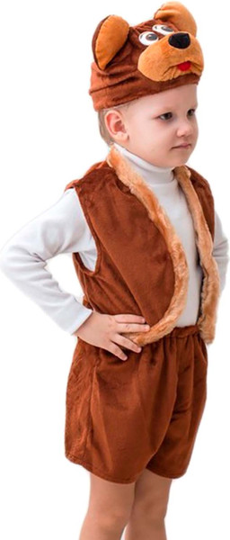 Изображение товара Костюм карнавальный Бока Мишка / 3639508 (р.104-116)