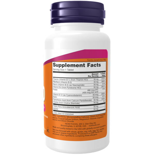 Изображение товара Мультивитаминный комплекс NOW B-50 (100таблеток)