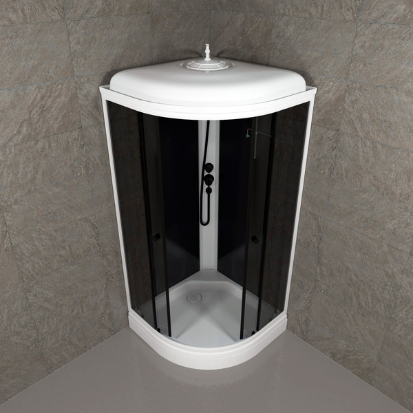 Изображение товара Душевая кабина Triton Грэй-Блэк А 90х90