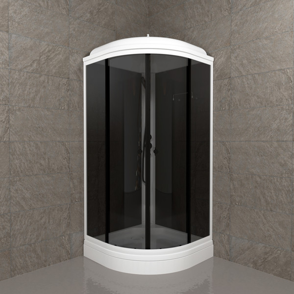 Изображение товара Душевая кабина Triton Грэй-Блэк А 90х90