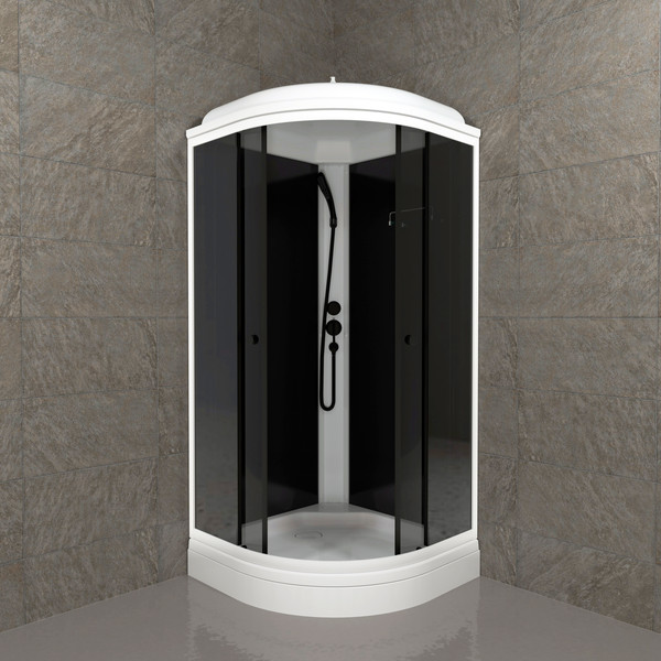 Изображение товара Душевая кабина Triton Грэй-Блэк А 90х90