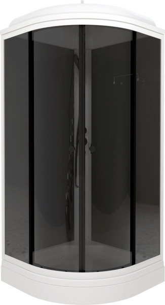 Изображение товара Душевая кабина Triton Грэй-Блэк А 90х90