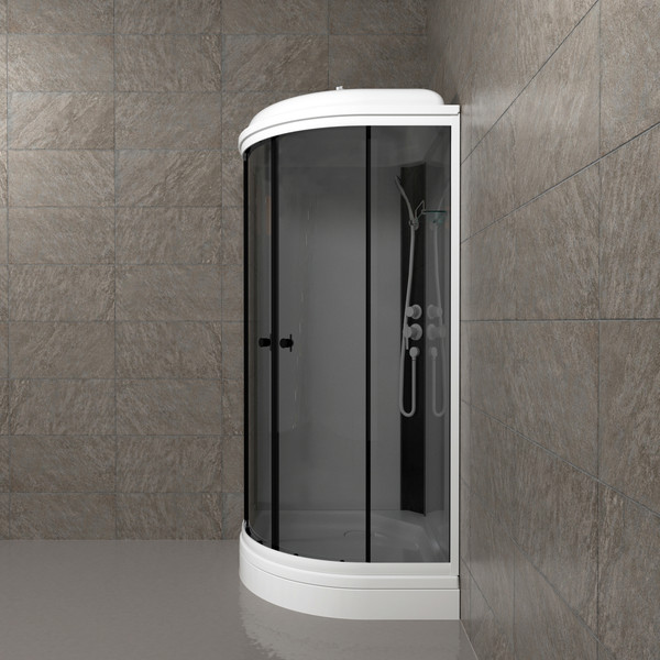 Изображение товара Душевая кабина Triton Грэй-Вайт А 90х90
