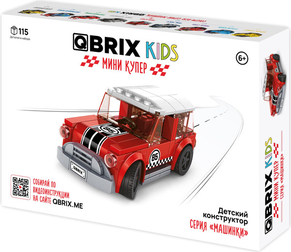 Изображение товара Конструктор QBRIX Kids Мини Купер 31005