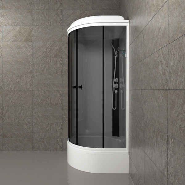 Изображение товара Душевая кабина Triton Грэй-Вайт B 90х90