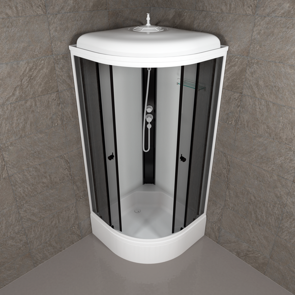 Изображение товара Душевая кабина Triton Грэй-Вайт B 90х90