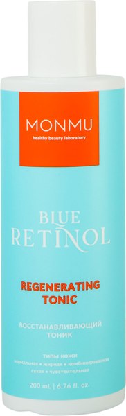 Изображение товара Тоник для лица Monmu Blue Retinol Восстанавливающий (200мл)