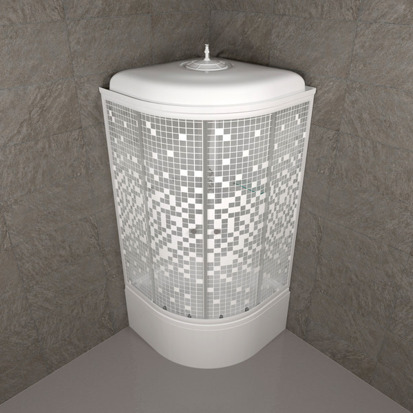 Изображение товара Душевая кабина Triton Мозаика Б 90х90