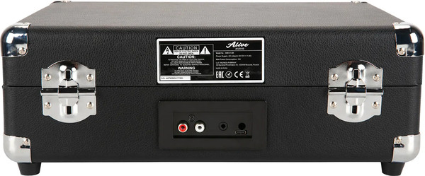 Изображение товара Проигрыватель виниловых пластинок Alive Audio Vibe AAMIM-01-BK (черный)