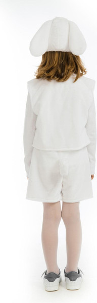 Изображение товара Костюм карнавальный Карнавалия Чудес Зайчик белый / 624764 (р.122)