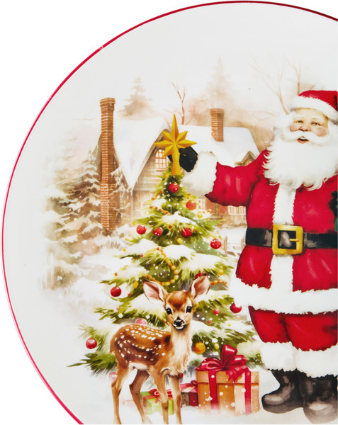 Изображение товара Набор тарелок Decor de table Новогоднее чудо DDT-CL004 (6шт)