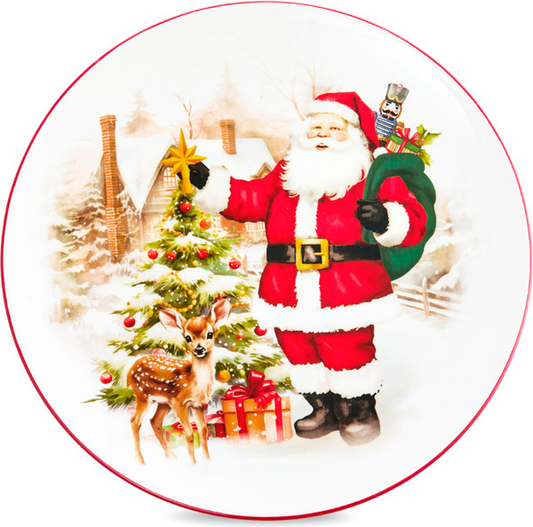 Изображение товара Набор тарелок Decor de table Новогоднее чудо DDT-CL004 (6шт)