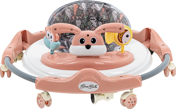 Изображение товара Ходунки Bambola Роджер / 661R (розовый/бежевый)