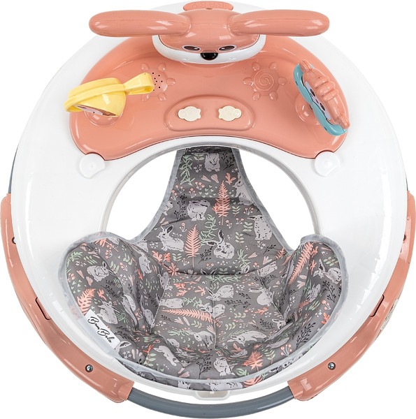 Изображение товара Ходунки Bambola Роджер / 661R (розовый/бежевый)