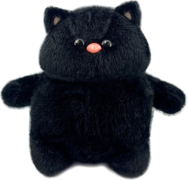 Изображение товара Мягкая игрушка Maxitoys Котик / MT-082401-35-BL (черный)
