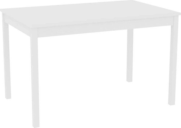 Изображение товара Обеденный стол ММЦ Вествик 1180х740 (белый лак)