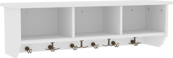 Изображение товара Полка ММЦ Вествик (белый лак)