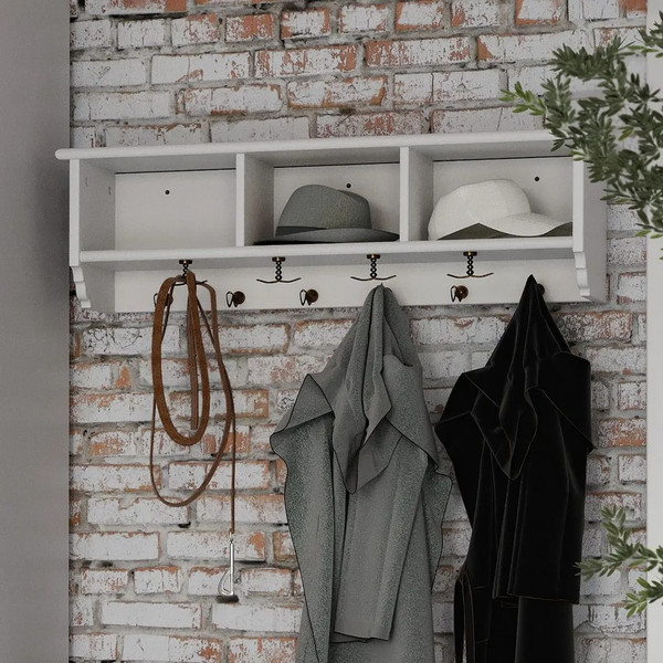 Изображение товара Полка ММЦ Вествик (белый лак)