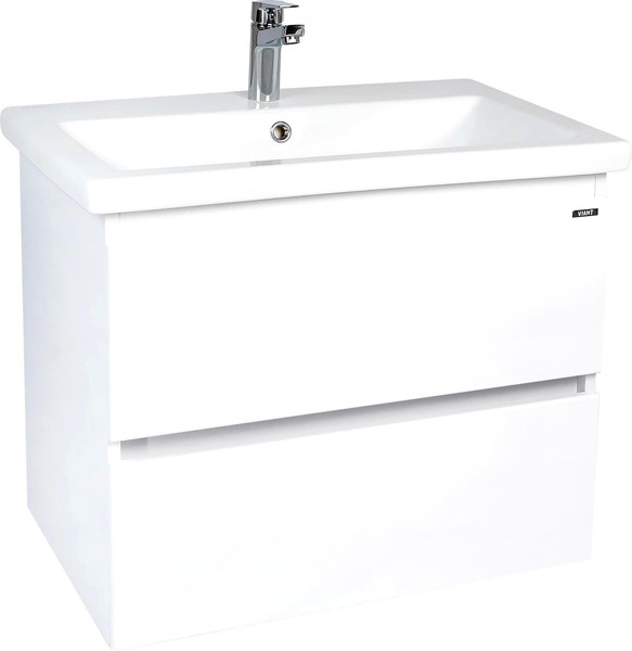 Изображение товара Тумба с умывальником Viant Мальта Como 80 / VMAL80COBEL-T2YP+S-UM-COM80/1-w