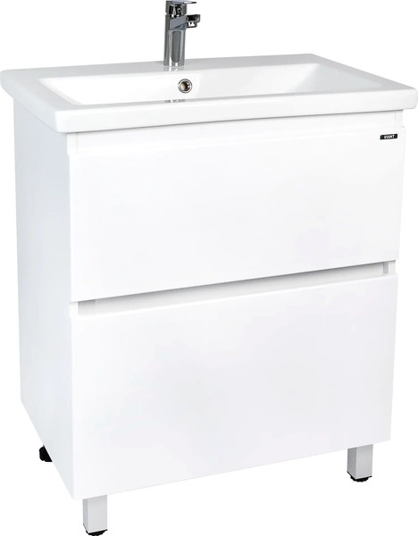 Изображение товара Тумба с умывальником Viant Мальта Como 80 / VMAL80COBEL-T2Y+S-UM-COM80/1-w