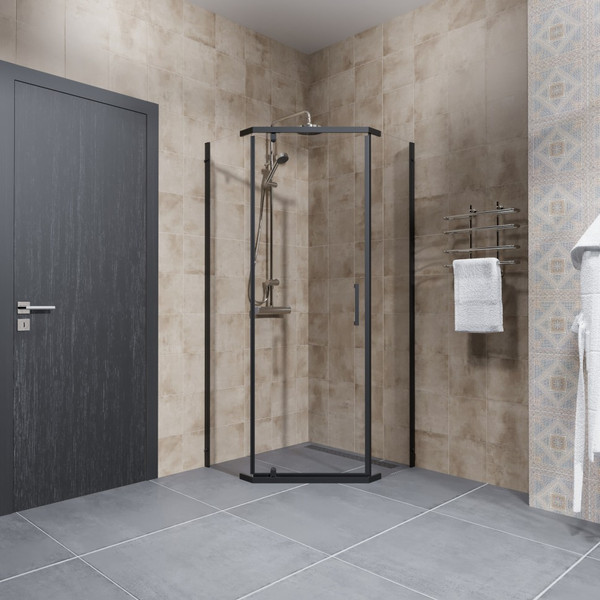 Изображение товара Душевой уголок Triton Дека-Блэк 100х100 (без поддона)