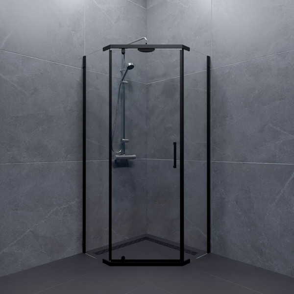 Изображение товара Душевой уголок Triton Дека-Блэк 100х100 (без поддона)