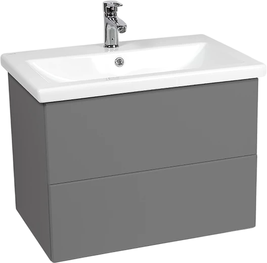 Изображение товара Тумба с умывальником Viant София Como 80 / VSOF80COG-T2YP+S-UM-COM80/1-w