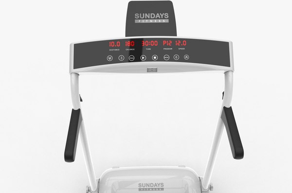 Изображение товара Электрическая беговая дорожка Sundays Fitness Middle Line S02 (белый)