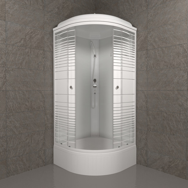 Изображение товара Душевая кабина Triton Полосы В 90x90