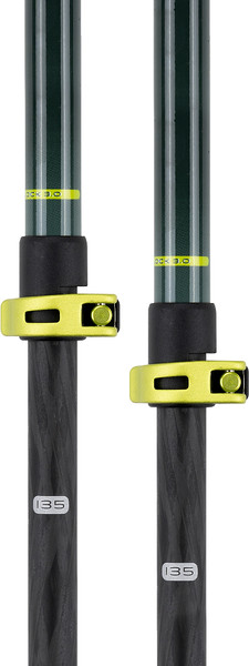 Изображение товара Горнолыжные палки Elan Tour Carbon Rod 2024-2025 / CD114021 (р.95-140, зеленый)