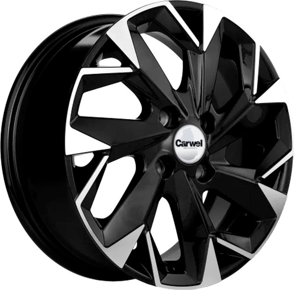 Изображение товара Литой диск Carwel Ильмень 15x6" 4x100мм DIA 60.1мм ET 50мм ABT