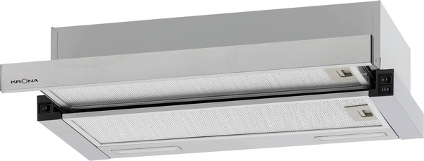 Изображение товара Вытяжка телескопическая Krona Gerda 600 PB T / КА-00008450 (нержавеющая сталь)