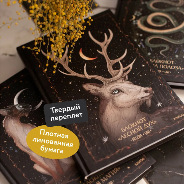 Изображение товара Записная книжка МИФ Лесной дух / 9785002145157 (Selcha Uni)