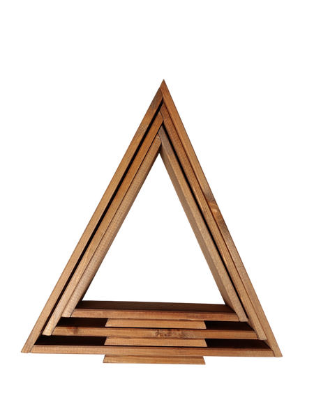 Изображение товара Елка декоративная Четыре Солнца Матрешки Pro деревянные (коричневый)