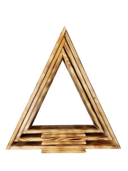 Изображение товара Елка декоративная Четыре Солнца Матрешки Pro деревянные (обожженный)