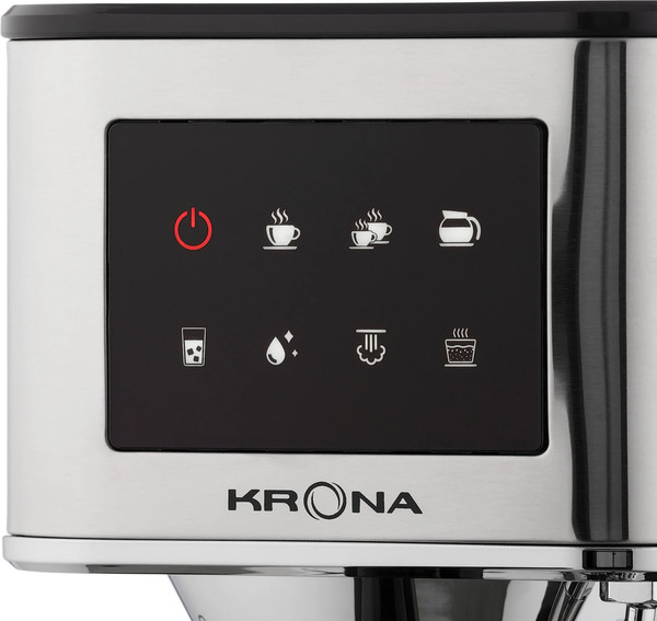 Изображение товара Кофеварка эспрессо Krona Espresso Kaffeemaschine Inox 20 Bar / КА-00008023