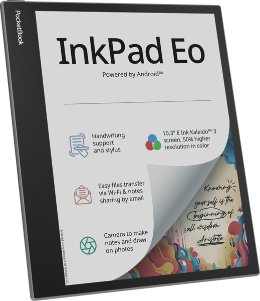 Изображение товара Электронная книга PocketBook 1042 InkPad Eo / PB1042-M-CIS (Mist Grey)