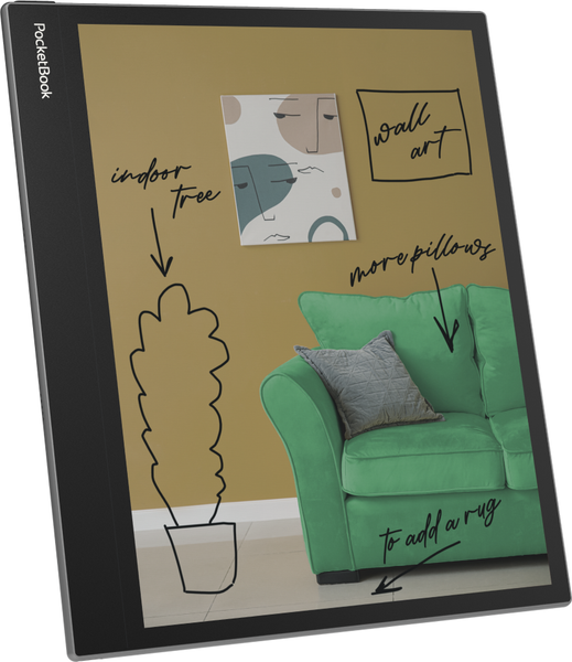 Изображение товара Электронная книга PocketBook 1042 InkPad Eo / PB1042-M-CIS (Mist Grey)