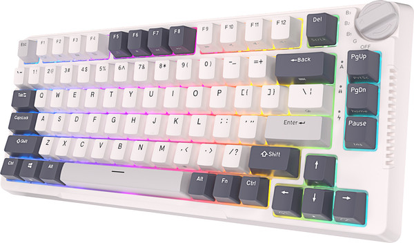 Изображение товара Клавиатура Royal Kludge RK-H81 (White Night/Blue Switch)