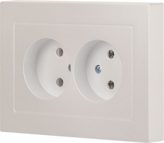 Изображение товара Розетка INTRO Accent 6-204-06 / Б0063446 (перламутр)