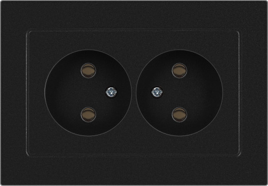 Изображение товара Розетка INTRO Accent 6-204-05 / Б0063465 (антрацит)