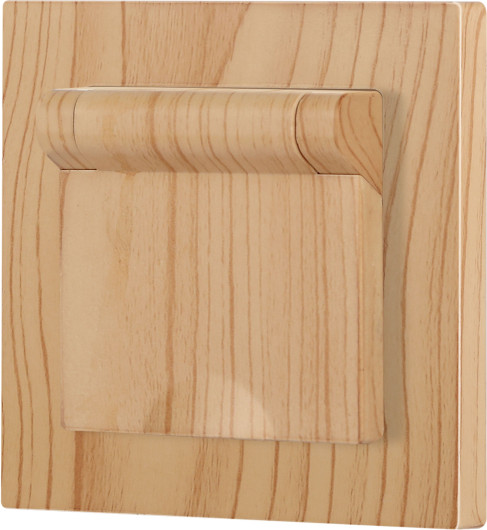 Изображение товара Розетка INTRO Accent 6-203-11 / Б0063479 (сосна)